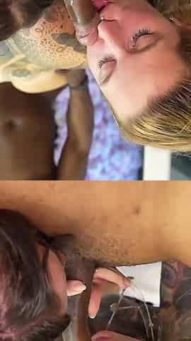 Lisa's Inked Curves Bounce as Shadow Slams Her Wet Cunt!