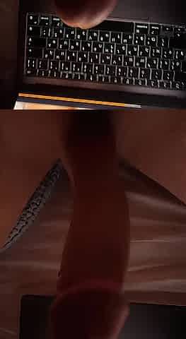 Evening Dusk Jerk Off - Large Overweight Penis Wanking Like a Pathetic Doxy????