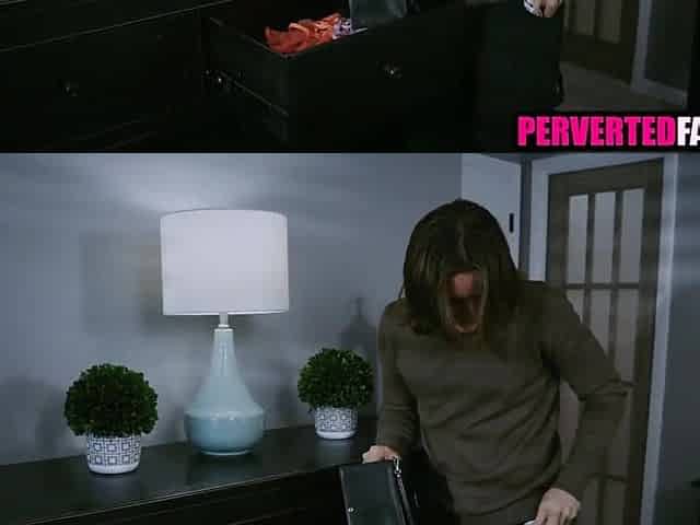 Step aunt caught him stealing her underclothing - Alexa Payne