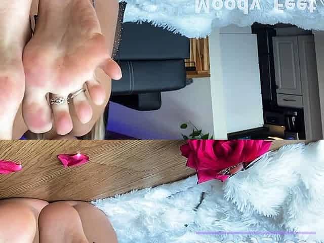 Blonde youngsters Foot Fetish