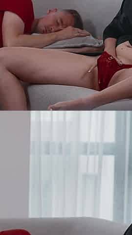 Why Step Mom Masturbates with Step Son to Porn on Couch - Forbidden Fuck Follows?