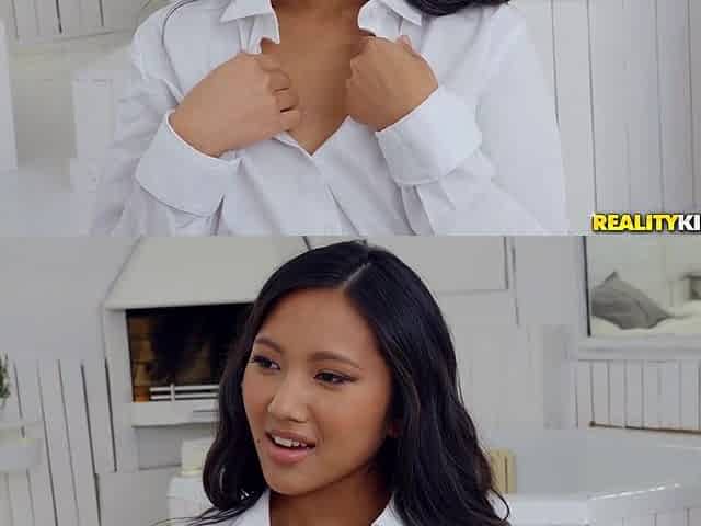 Danny D's Steamy Schoolgirl Encounter with Asian Passion
