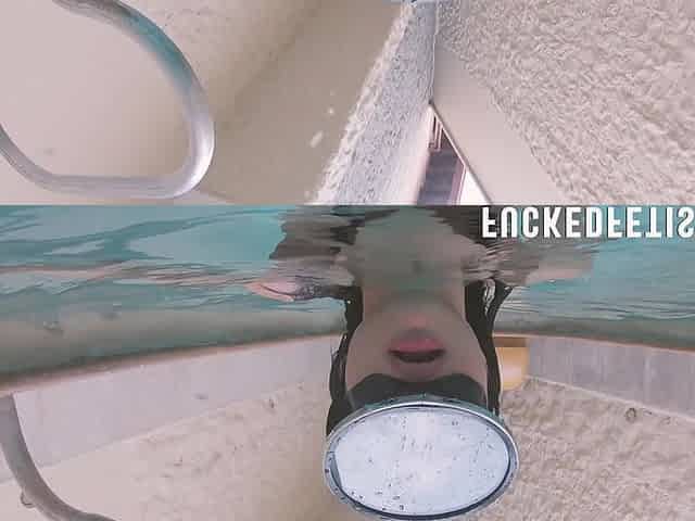 HD Cute Mermaid Underwater Pool Fins Masturbation Mask