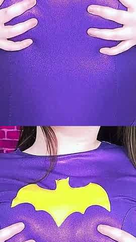 Throat Fucking Batgirl with Ambisious