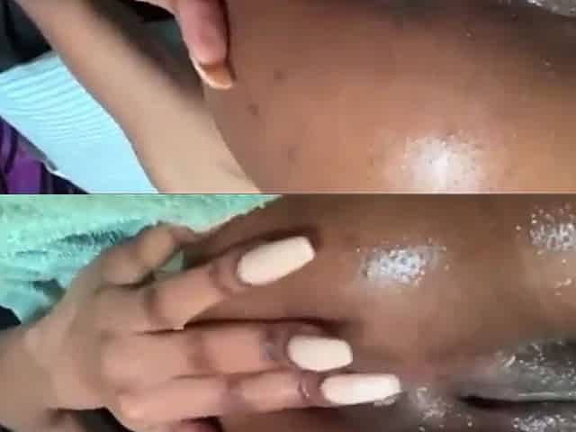 Beautiful Ebony Anal Play Loves to Fill All Her Holes
