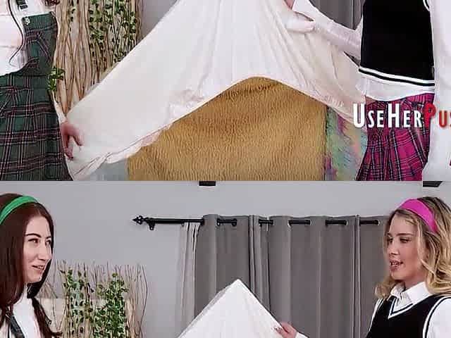 Step Daughter's Sleepover Turned Into Free Use Whore Fest