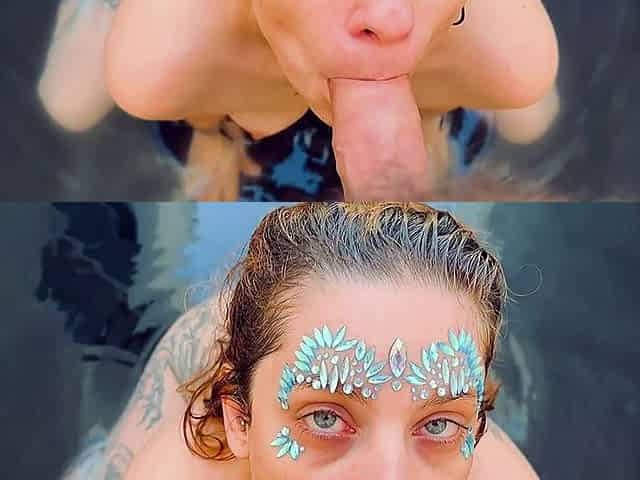 Blue Blowjob