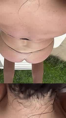 Laying on My Sexlong - Ass, Toes & Tiny Bikini Temptation