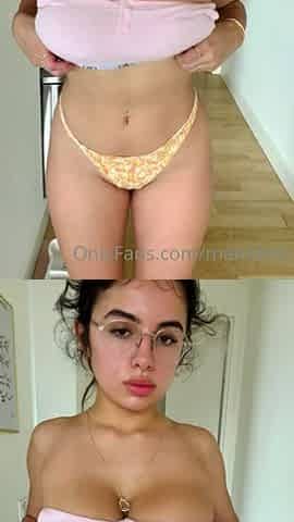 Busty brunette with big boobs rides cock