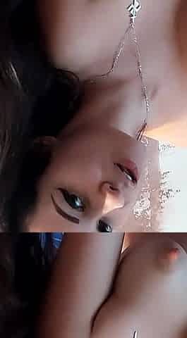 A Raven-haired, Slutty Housewife Climaxes Fucking Herself with a Small Fake Cock