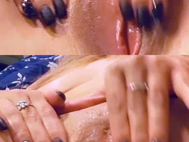 Close up pussy toying on cams