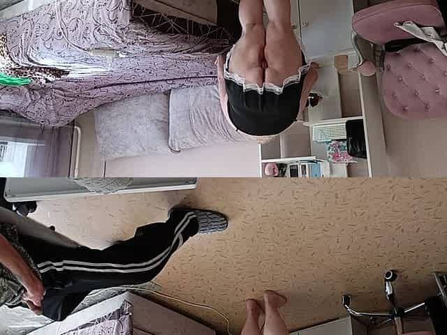 A Maid Without Panties Turned Me on and I Fucked Her Doggy Style