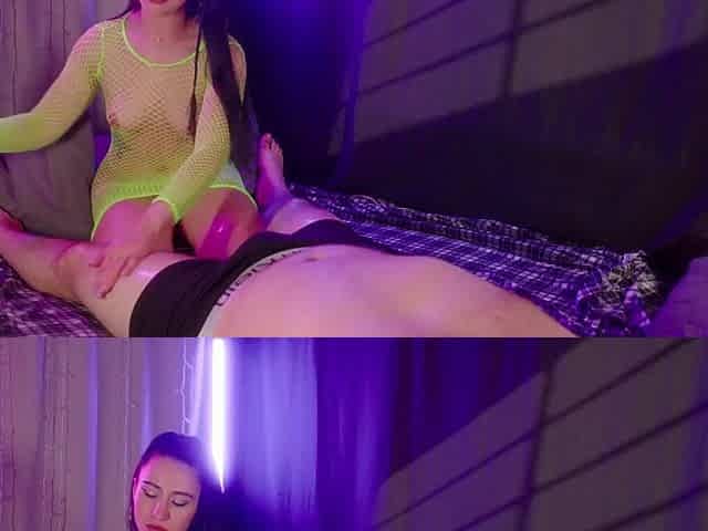 When Your JOB is TUGJOB. Massage Session With CHEERFUL ENDING