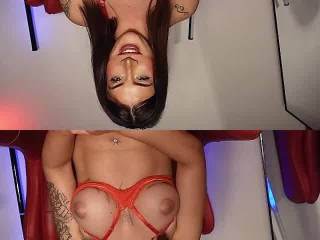 Semen drinking pegging bitch