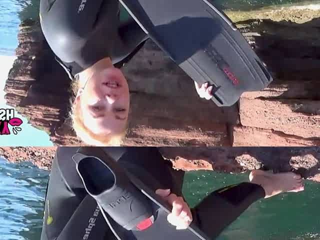 Freediving Fetish Fantasy Fins, Gasps & Underwater Control