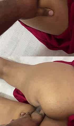 Part-1 My Wife All Potion Fuking Bolwjob and Anal Fuking with Long Hair with Cum Ass