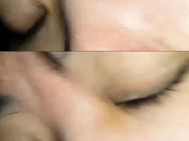 Chubby Asian MILF's Blowjob and Facial