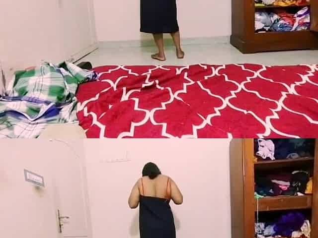 Mallu Desi Indian Aunty Having Sex with Her Boss While Nobody Was There at Home