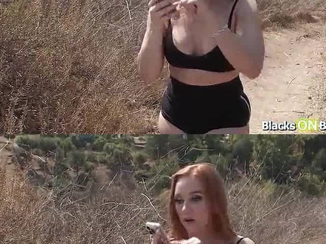 Large breasts redhead mother i'd like to fuck butt drilled by bbc