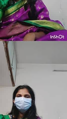Desi Bhabhi Shivani Horny in Pink Sari.