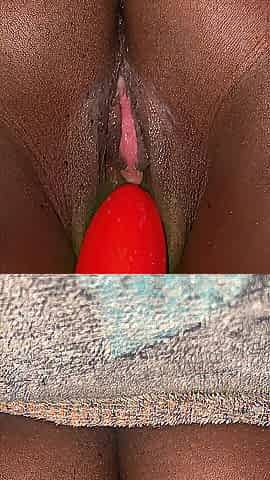 Black Creamy Vagina