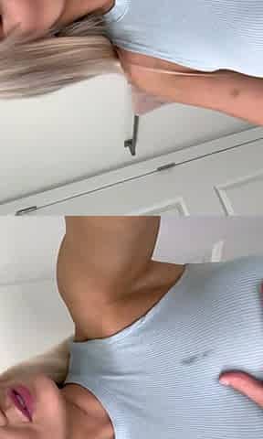 Beautiful blonde nanny and big boobed blonde MILF get pumped