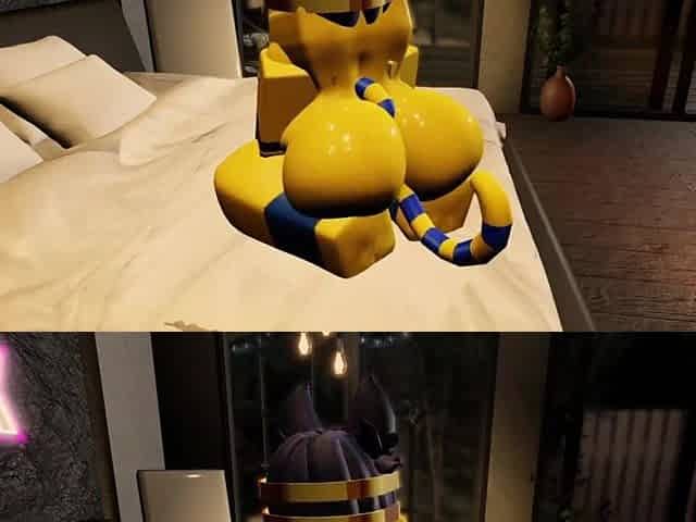 Clapping some Ankha's booty in a condo on Roblox
