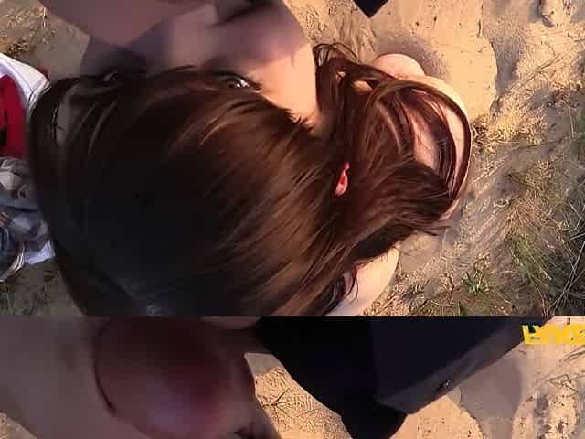 Enjoyable Teen 18+ Gets Drilled In The Butt By Uniformed Cop On A Nudist Beach
