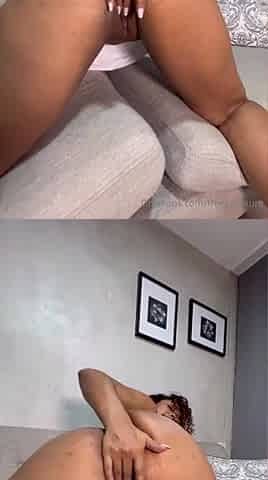 Getting That Large Ebony Bubble Ass Stuffed By Large Ebony Jock