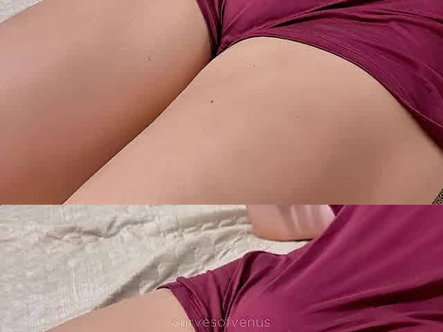 My stepsister was distracted and lastly let my hand touch her virgin snatch.