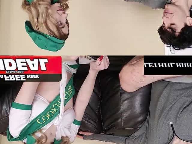 LethalHardcore - Golden-haired Hottie Sells Cookies & Gets Drilled Hard