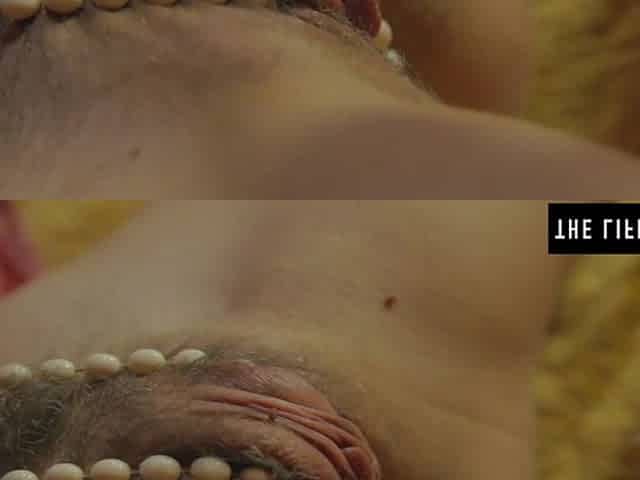 Close ups of puffy nippled mother i'd like to fuck masturbating hard on a balloon