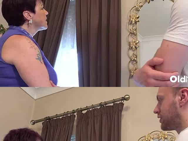 British Mature Layla Bird Sucks Big Dick From Chris Cobalt