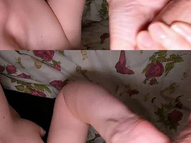 Honey Likes Cum On Her Breasts!