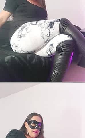 Latina Stepmother with Giant Cameltoe