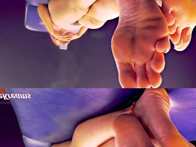 U ANNOYED me STFU and just STARE at my SOLES!