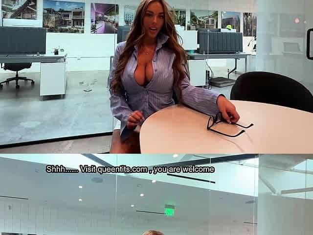 Busty Little Office Slut Wants The Promotion Alanna Pow