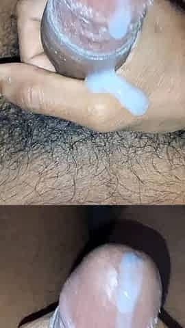 Hard Mastubation, Cumshot