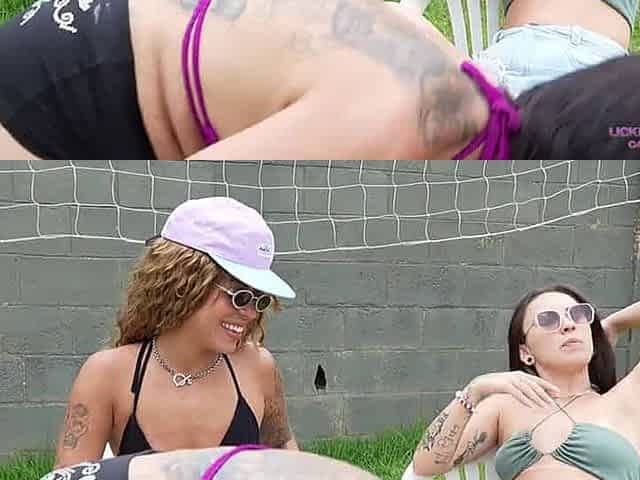Licking girls feet duo goddess