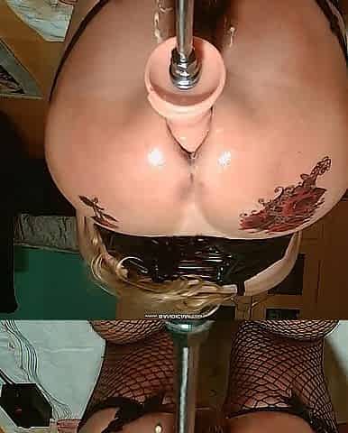 Banging Machine Old Movie scene 17