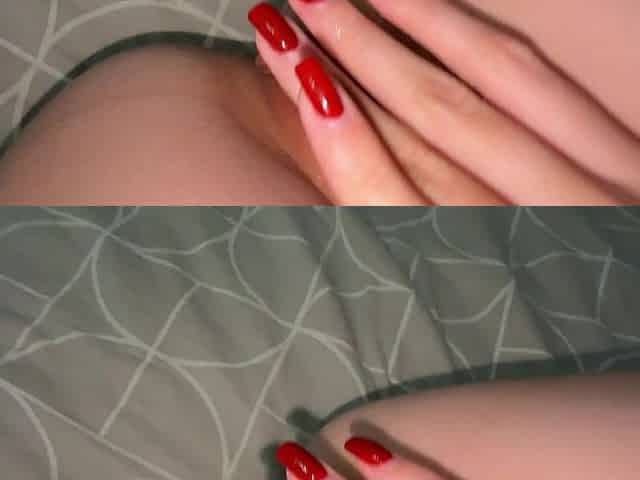 Wet Pussy Fingering Close up