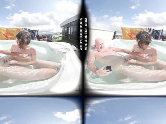 Josie Gives Dirty Director Underwater Handjob And Finishes With Cum On Her Tits Inside
