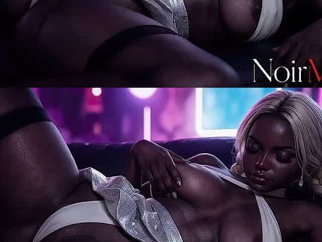 This wet ebony gal cheated on her boyfriend with me by letting me bang her taut vagina hard [AI]