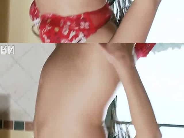 Solo anal masturbation of large melons brunette hair mother i'd like to fuck in the kitchen