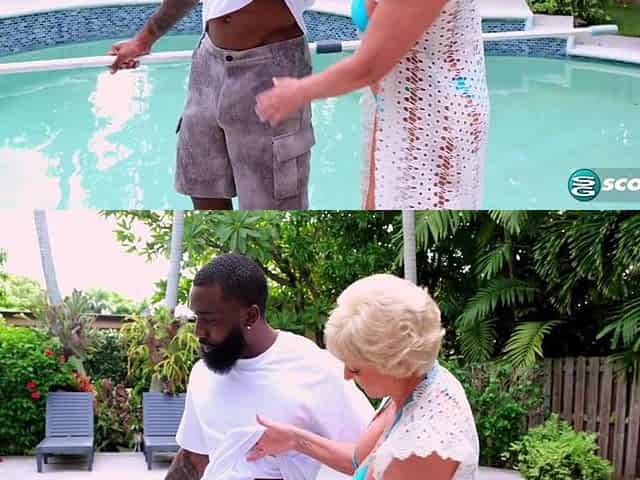 A Large Schlong Just For A Creampie 70-year-old GILF Seka Ebony