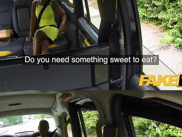 Fake Taxi Cute black beauty Lola Marie empties taxi drivers' balls