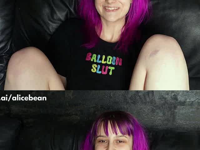 Alice Bean Orgasm: Weird Girl Wank