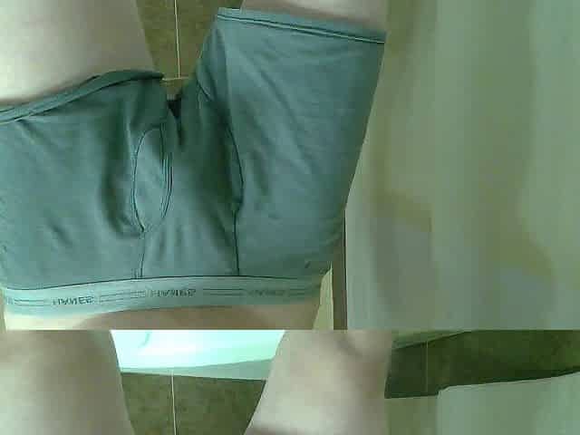 1st pissing of the day