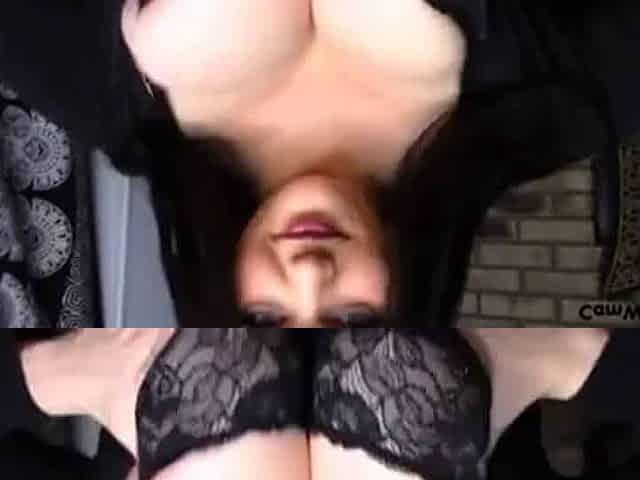 Titfuck cumshot