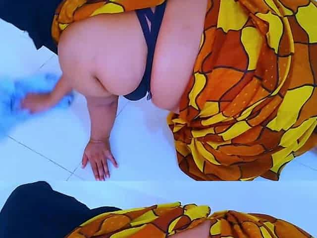 Gujarati Aunty Was Cleaning Her House in the Afternoon When the Neighbors Got Honry and Fucked Her Ass